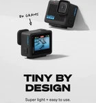 Gopro Hero Action Tiny Camera CHDHF-131-AT Black New Open Box, Never Used. Fixed Price $164.69.