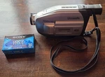 Vintage 1980S Panasonic Palmcorder PV-L3530 & Sony Vhs-c Premium Tape **read**. Fixed Price $25.00.