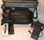 Sharp Slim VL-L340U Vhs Video Camera W/ Case & Manual Possible Parts Repair. Fixed Price $79.99.