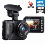 Campark 4K 1080P Dual Dash With Front And Rear Cameras, Gps, Night Vision. Fixed Price $56.04.