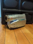 Jvc GR-AXM18U Camcorder Silver Untested For Parts Only. Fixed Price $31.99.