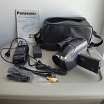 Panasonic Palmsight Vhsc PV-L59 Camcorder With Battery, Charger, Manual, Cables. Fixed Price $79.99.