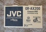 Rare Jvc GR-AX200 Vhs-c Camcorder Video Camera With Adapter New !!. Fixed Price $242.17.