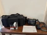 Panasonic NV-S500PN Camcorder + Bag And Accessories Untested Video Camera. Fixed Price $69.99.