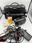 Jvc 18X Hyper Zoom Quick Response Af Compact Vhs Program Manager GR-AX42OU W Bag. Fixed Price $59.38.