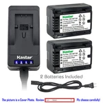 Kastar Battery Led Super Fast Charger For Panasonic VW-VBT190 HC-V380GK HC-V480M. Fixed Price $14.99.