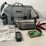 Vtg Jvc GR-SXM330U Super Compact Vhs-c Video Camcorder Bundle Tested. Fixed Price $129.95.
