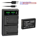 Kastar Battery LTD2 Charger For NP-120B & Ordro HDV-P72 HDR-AC1 HDR-AC3. Fixed Price $18.99.