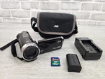 Jvc Everio GZ-EX310BU Hd Camcorder With Case Charger & Memory 16GB Sd Card Wifi. Fixed Price $79.99.