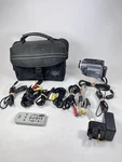 Working Jvc GZ-MG40E 20GB Hard Disk Drive Camcorder With Bag And All Wires. Fixed Price $108.31.