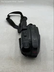 Black Handheld Classic Video Recorder Camcorder With Neck Strap. Fixed Price $7.99.