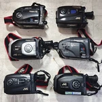 6X Jvc Vintage Vhsc Camcorders Job Lot GR-HF700 AX35 AX280 AX200 AX880 AX60. Fixed Price $32.10.