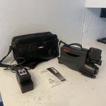 Rca CC431 Vhs Camcorder 12X Video Camera W/ Battery, Charger, & Case - Untested. Fixed Price $30.00.