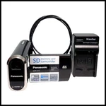 Panasonic SDR-S10 Flash Memory Weatherproof Camcorder. Fixed Price $56.99.