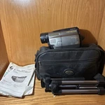 Hitachi VM-E545LA 8MM Video Camcorder Untested W/ Case, Stand, Chargers (2B). Fixed Price $89.99.