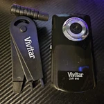 Vintage Vivitar Dvr 610 Hd Recorder Black, With Stand - Tested Works. Fixed Price $19.95.