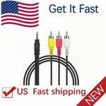 A/v Video Tv Cable For Panasonic SDR-H100 HC-V10 V10M HC-V11 Camcorder. Fixed Price $8.98.