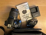 Canon Eos Rebel T3 Digital Slr Camera Black (used, With Accessories). Fixed Price $100.00.