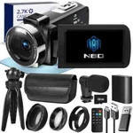 Nbd Video Camera 2.7K 42MP 18X Recorder With 32GB Tf Remote Control For Beginner. Fixed Price $112.49.