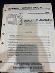 Orig. Sharp VL-H400U VL-H400C VLH400 Repair & Service Manual 2689 3265 Original*. Fixed Price $27.99.