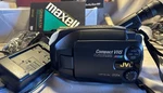 Jvc GR-AXM100U Vhs Video Tape Camcorder Handycam Bundle Tested Retro. Fixed Price $60.00.