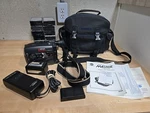 Vintage Minolta Master C-563CLS Compact Vhs Camcorder Bundle Case Tapes Tested. Fixed Price $92.15.