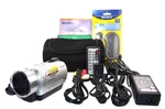 EXCELLENT+4 Sony DCR-SR300 Handycam Digital Video Camera 40GB Silver From Japan. Fixed Price $239.00.