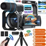 5K Camcorder Video Camera Dual Lens Wifi Night Vision Youtube Vlogging Us. Fixed Price $115.99.