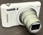 Samsung Wifi Digital Camera WB35F 16.2MP White With Battery Tested.. Fixed Price $94.98.