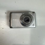 Canon Powershot A3100 Is Silver Compact Digital Camera Tested Working. Fixed Price $99.87.