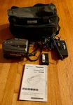 Panasonic Palmcorder 150X Digital Zoom PV-D300D W/case, Cords, Charger. Fixed Price $42.99.