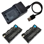 Battery / Usb Charger For NP-F550 Sony HDR-AX2000 HDR-FX1000E. Fixed Price $45.95.