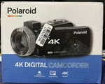 Polaroid 4K Uhd Digital Camcorder Nib Touch Wifi Night Vision 18X Zoom. Fixed Price $55.00.