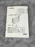 Canon ZR90 ZR85 ZR80 Mini Dv Camcorder Video Users Manual Instruction Book Only. Fixed Price $18.99.