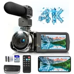 Hojocojo 4K Video Camera Camcorder Ir Night Vision Wifi Digital 18X. Fixed Price $134.47.