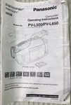 Panasonic Camcorder Manual Only PV-L550/ L650 Operating Instructions. Fixed Price $25.00.