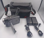 Jvc GR-AXM310U Vhs Compact Camcorder Video Camera W/ 2 Chargers Wont Stay. Fixed Price $20.00.