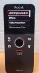 Kodak - Digital Video Camera Playfull ZE1 5MP 1080P Charger, Manual Tested. Fixed Price $29.88.