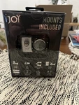 Ijoy Arize Waterproof Action Camera With Mounts. Fixed Price $12.00.