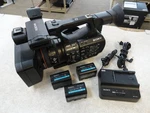 Sony PXW-Z190V 4K Hdr Xdcam Camcorder W/ 3 Batteries, Charger, Bag. Fixed Price $2495.99.