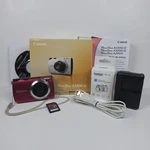 Canon Powershot A3300 Is 16.0MP Digital Camera Bundle With Brand New Battery Red. Fixed Price $174.99.