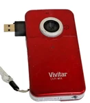 Vivitar Early Digital Video Recorder -model DVR-411 -red. Fixed Price $35.00.