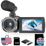 Weochi Video Camera Fhd 4K 48MP Recorder For Youtube 32G Sd Card Vlogging. Fixed Price $118.35.