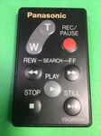 Genuine / Oem Panasonic Model VSQW0019 Vhs-c Camcorder Remote Control Clean. Fixed Price $7.99.