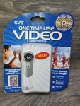 Vintage Cvs One Time Use Video Camcorder New Old Stock Sealed. Fixed Price $17.50.