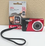 Kodak Easyshare M530 12MP Red Compact Digital Camera Battery Sd Card. Fixed Price $49.99.