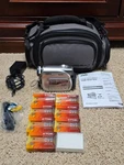Jvc GR-D372U Digital Video Camera Camcorder 32X Optical Zoom 900X Plus 8 Tapes. Fixed Price $40.00.