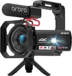 Ordro Z36 4K Video Camera 64MP Camcorder 18X Zoom Microphone Vlog Youtube 32GB. Fixed Price $129.99.