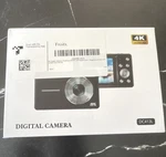 Froitx DC413L Compact Camera 64MP 4K Video 18X Zoom Dual Autofocus White. Fixed Price $23.99.