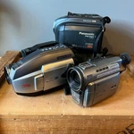 Lot Of Panasonic Palmcorder Camcorders PV-L779D PV-L657D PV-L352D Vintage. Fixed Price $24.99.